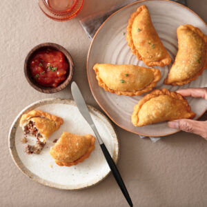 Beef Empanadas with Smoked Tomato